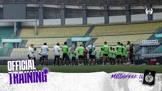 Sentuhan Akhir Jelang Laga Hadapi Persija | Official Training