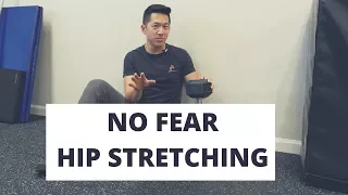 How to stretch your hips safely - external rotation stretch