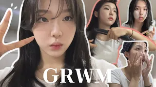 세안부터 헤어 스타일링까지 탈탈 털었다⊹⁺ GRWM🧖🏻‍♀️