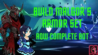 Malgor's Armor | Build Malgor's Armor Set Complete Bot | AQW |