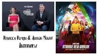 Anson Mount & Rebecca Romijn about what makes Star Trek special & a funny William Shatner fact