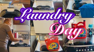 Daily Diaries ! Let’s do laundry! washing toddler clothes! Black and decker portable washer