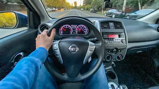 2018 Nissan Versa full-throttle acceleration (prepare to laugh)