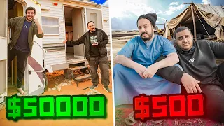 فالكونز في كشتة بـ500 ريال وكشتة بـ50000 الف ريال لمدة 24 ساعة 🔥⛺️