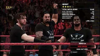 WWE 2K18 The Shield VS. Triple H