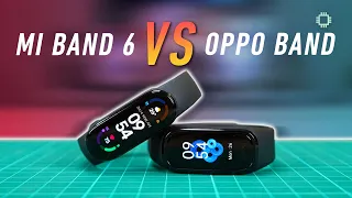 Xiaomi Mi Smart Band 6 vs OPPO Band Comparison!
