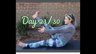 Day 23: Gentle Full Body Yoga + Guided Chakra Meditation - Yoga with Concha