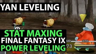 Final Fantasy 9 Walkthrough - PERFECT GAME - POWER LEVELING & STAT MAXING - Yan Farming Guide