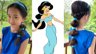 Princess Jasmine's Bubble Braid Hairstyle With Janet!