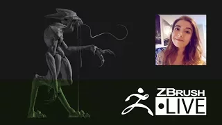 Ashley A. Adams - Creature & Character Concept Sculpting - Episode 30