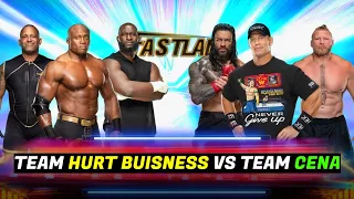 Team Hurt Business Vs Roman Reigns John Cena & Brock Lesnar WWE 2K22