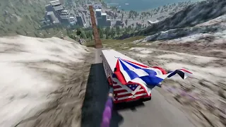 EPIC HIGH SPEED CAR JUMPS #2 - BeamNG.drive