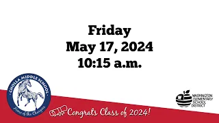 Eighth Grade Promotion Group B - Friday, May 17, 2024, at 10:15 a.m.