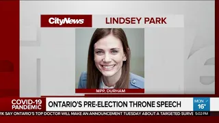 Ontario Throne speech all about pre-election priorities