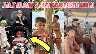 Kylie Padilla ISINAMA sina Alas At Axl Sa Pamamasyal sa Japan!Anak ni Aljur Abrenica