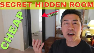 DIY Secret Room with a Mirror Door