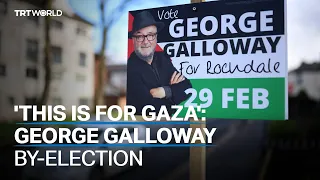 George Galloway declares his victory a win for Gaza