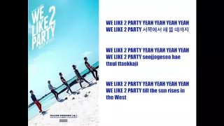 BIGBANG - WE LIKE 2 PARTY lyrics [HAN/ROM/ENG]