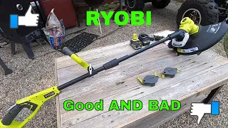 Ryobi 18 volt trimmer/edger  review