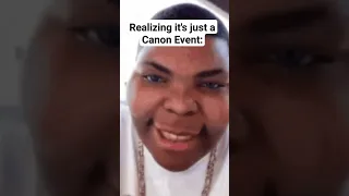 It's just a Canon Event