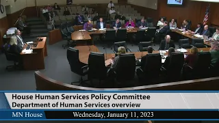 House Human Services Policy Committee 1/11/23