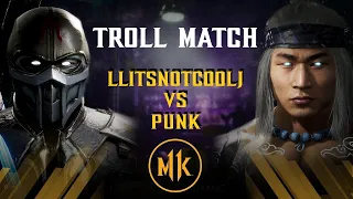 LLitsnotcoolj vs Punk FT10 (PART1) 🎤😂