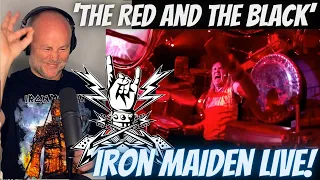 Drum Teacher Reacts: Iron Maiden - The Red And The Black (The Book Of Souls: Live Chapter)