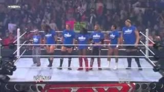Battle Royal Team Smackdown vs Team RAW