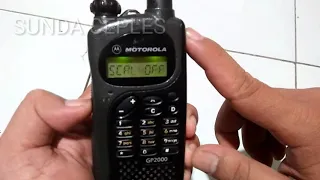 Setting dan Isi Frekuensi HT Motorola gp2000 manual