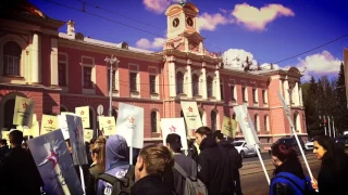 Бессмертный полк и митинг, посвящённый Дню Победы в РГАУ-МСХА имени К.А. Тимирязева