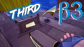 Нашёл третий граммофон Странный баг с вращением Hello Neighbor Beta 3