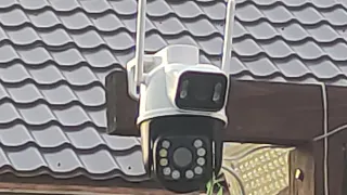 CCTV Camera with two independent lenses Anbiux A27 8MP