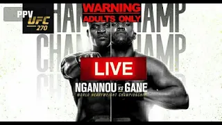 UFC 270: FRANCIS NGANNOU VS CYRIL GANE LIVE BETTING STREAM