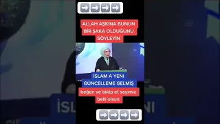 Tayyip Erdoğan :İslamı güncellemek lazım 🤔🤔😑