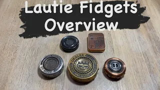 Lautie Fidget Brand Overview (Spinners, haptic coins, and sliders)