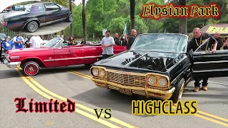 ELYSIAN PARK LA TIMES LOWRIDER PICNIC CRUISE | LIMITED VS HIGHCLASS HOPPING SUNDAY 5/2/2021