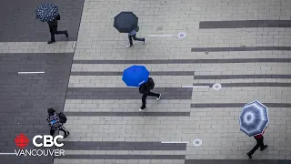 Rain returns to  B.C. ushering in cooler temperatures.