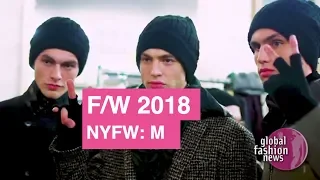 Backstage at John Varvatos Fall/Winter 2018 Men's | Global Fashion News