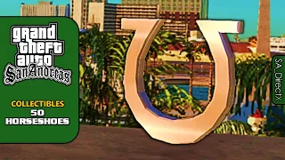 GTA SA DirectX 2.0 [SPECIAL 100% Walkthrough] - All 50 Horseshoes Locations (Collectibles)