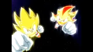 Sonic X Comparison: Super Sonic & Super Shadow VS Final Lizard (Japanese VS English)