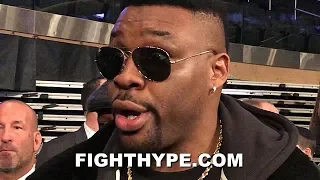 JARRELL MILLER REACTS TO ANTHONY JOSHUA BLOWING KISSES AT MOM; REVEALS THOUGHTS DURING FACE OFF