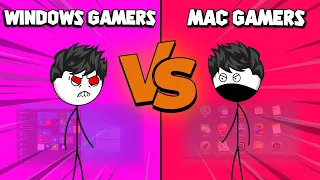 Windows Gamers VS Mac Gamers