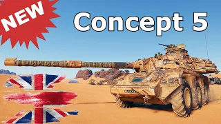 World of Tanks Concept No. 5 - Tier X British Medium Tank | NEW TANK