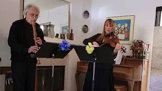 Four Ukrainian Folk Songs - Violin and Recorder