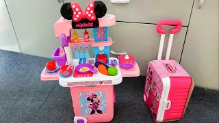 11 Minutes Satisfying with Unboxing Minnie Mouse Kitchen set 3in1 ASMR