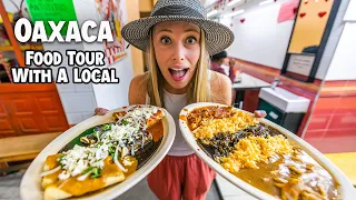 TRYING OAXACAN FOOD with a Local | Oaxaca City Mexico Food Tour