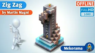 Zig Zag : by @MartinMagni  || Mekorama Card Collector Cards Gameplay [Android]