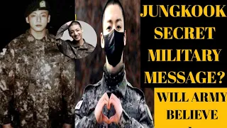 BTS Jungkook Reveals Shocking Military Service News | Emotional Message to Army try