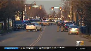 3 Buffalo police officers, suspect shot during pursuit
