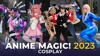 ANIME MAGIC 2023 4K COSPLAY HIGHLIGHTS MUSIC VIDEO CHICAGO CENTRAL MIDWEST ANIME EXPO CONVENTION